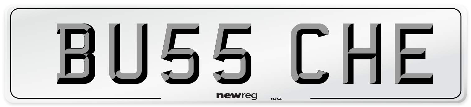 BU55 CHE Number Plate from New Reg